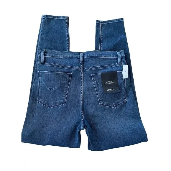 Hudson Jeans Barbara High Waisted Super Skinny Jeans size 30 Gambit Wash - Picture 5 of 10
